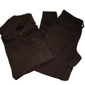 Brown Mens sweatsuit | new never worn | fleece material